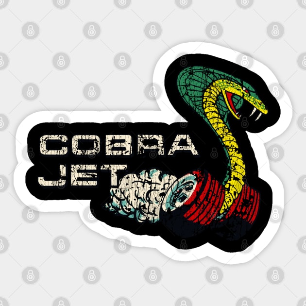 Vintage Cobra Jet Sticker by Niko Neon